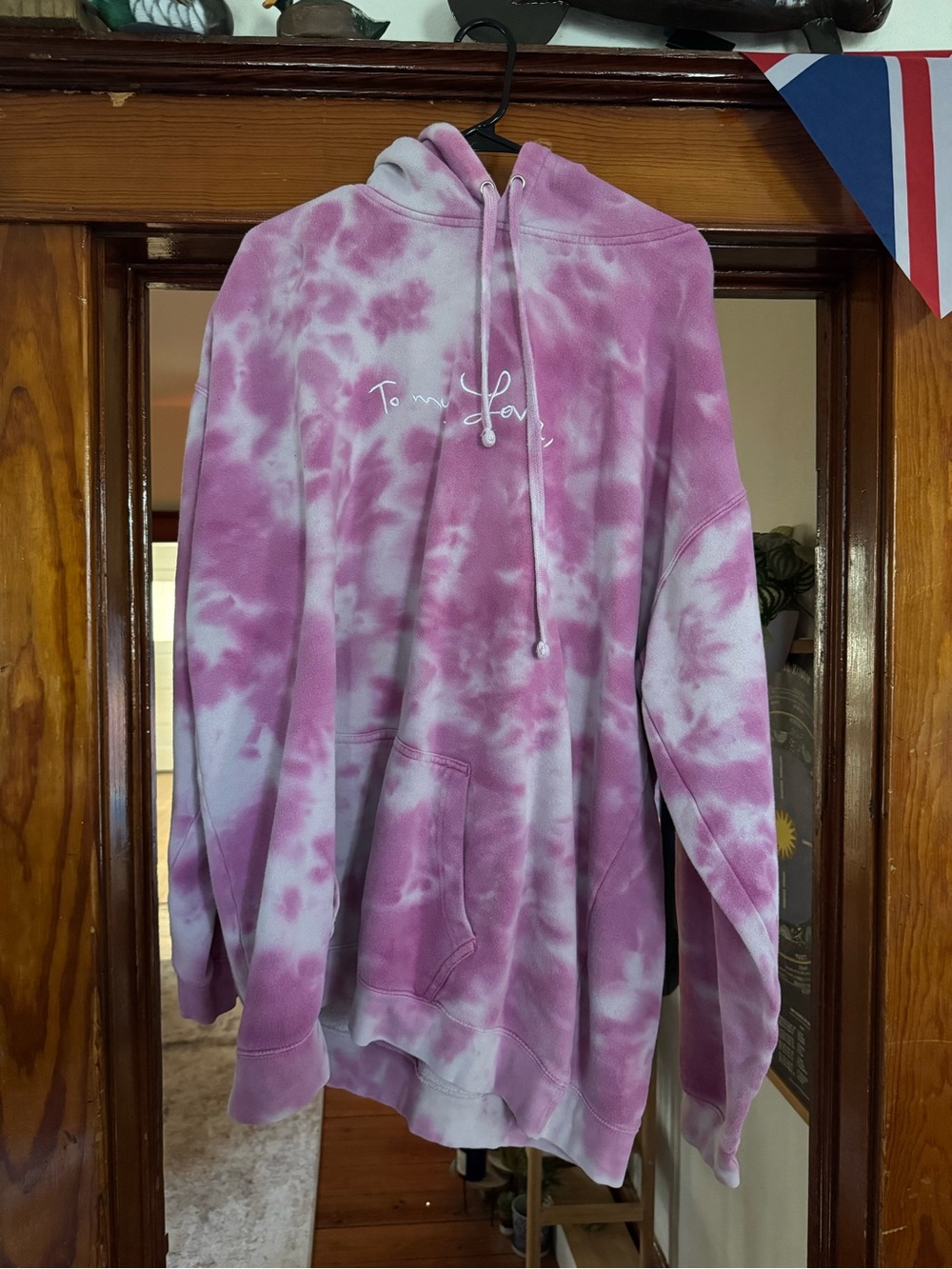 Taylor Swift Official To My Lover Tie Dye Hoodie
